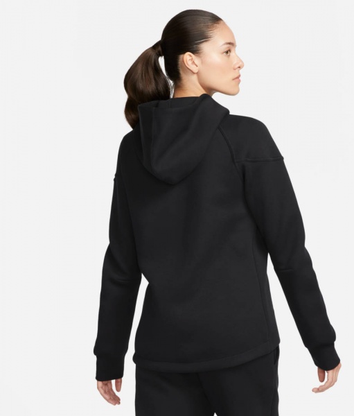 Джемпер Nike W NSW TCH FLC WR FZ HDY FB8338-010 р.XS чорний