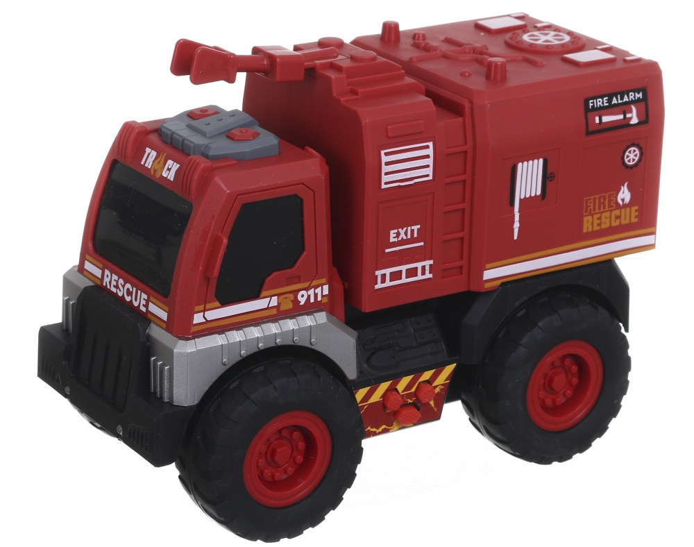 Автомобиль фрикционный JINHENG Город пожарный 25х13х18.5 см BOP1293310