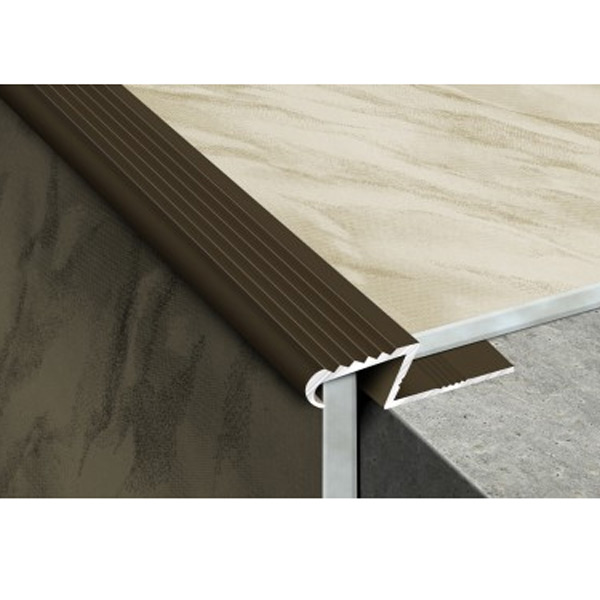 Профиль для плитки алюминиевый ТІS АЛПZ 2.7 м без покрытия