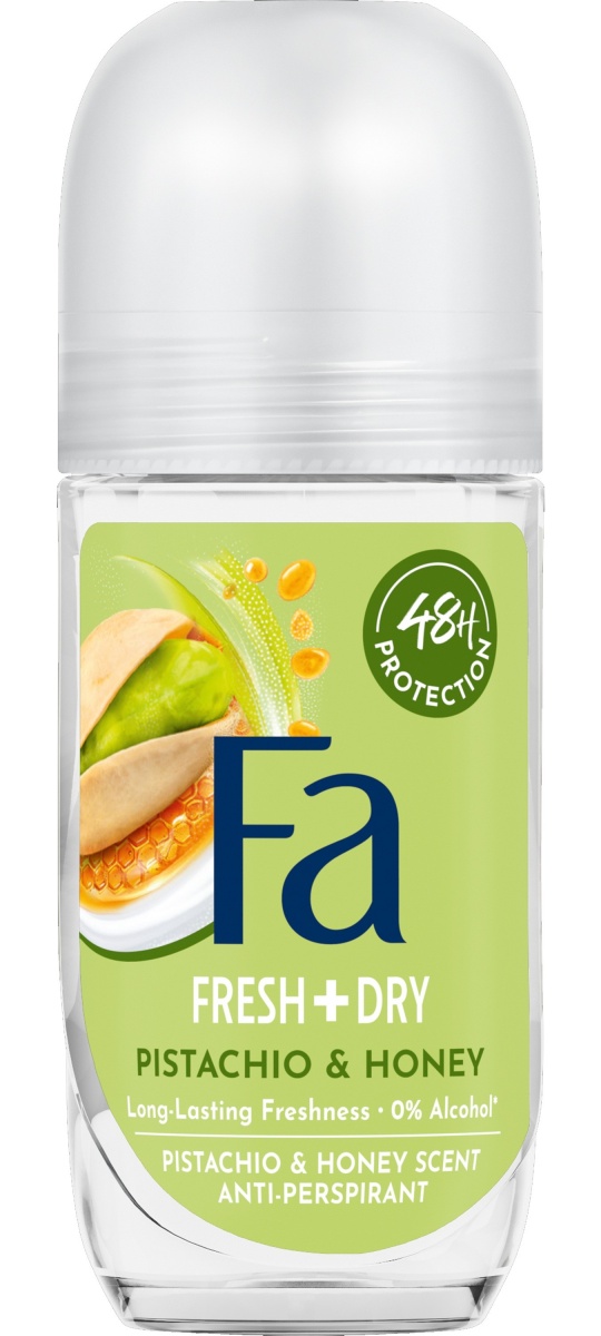 Антиперспирант для женщин Fa роликовый Pistachio & Honey 50 мл — фото 1