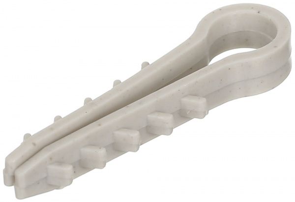 Дюбель быстрого монтажа для кабеля 8 мм 20 шт.