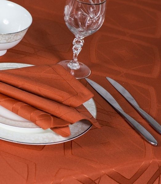 Салфетки столовые ІТА ДРІМ водоотталкивающая 40x40 см терракотовый 