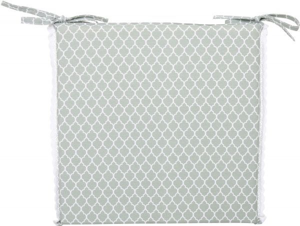 Подушка на стілець Агата Вензель верде 40х40 см La Nuit