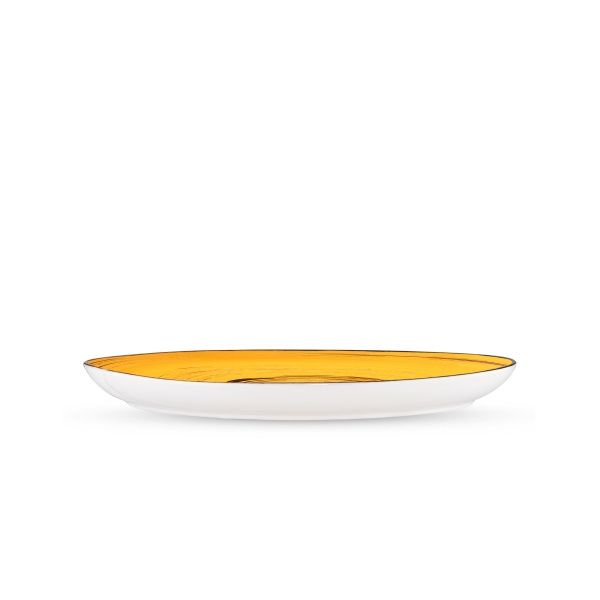 Блюдо Spiral Yellow камень WL-669442/A Wilmax 