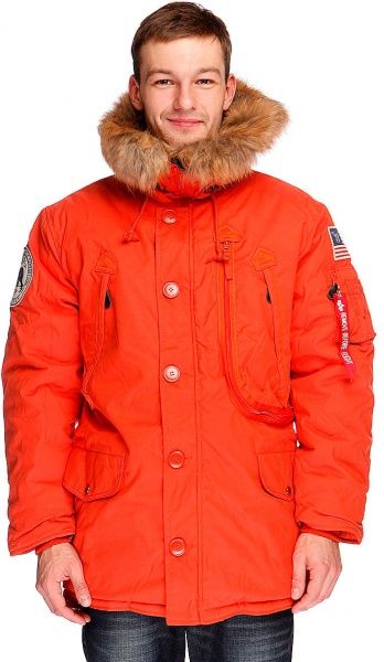 Куртка-парка Alpha Industries Polar Jacket rf р.М red