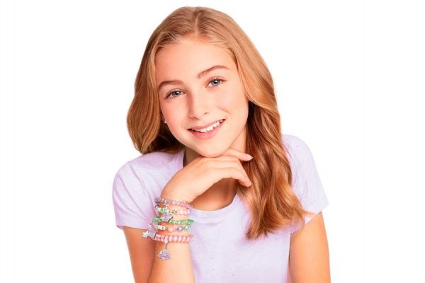 Набір для створення шарм-браслетів Make it Real Блискучі спіральки MR1210