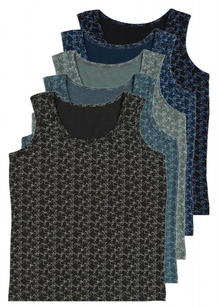 Майка детская для мальчиковдетские DONI 77879 р.146-152 в ассортименте 