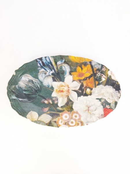 Блюдо овальне Tiffany Beige 27 см Porser Porselen 