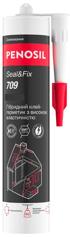 Клей-герметик PENOSIL Seal&Fix 709 гибридный 290мл серый