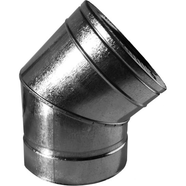 Колено термо 0,5 мм нерж/оц Ф120/180 мм 45°Versia-Lux 