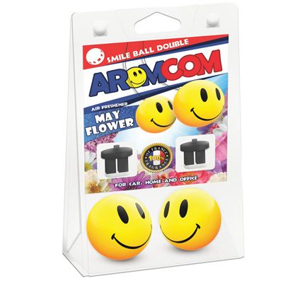 Ароматизатор Aromcom Smile Ball Double майские цветы