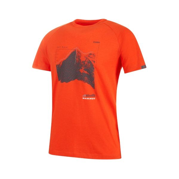 Футболка MAMMUT Mountain T-Shirt 1017-09842-2185 S бежевий