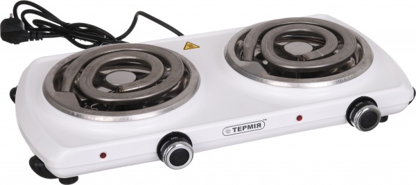 Плита електрична настільна Термія ЕПТ 2-2,0/220В(230В)(ш) М2 біла 