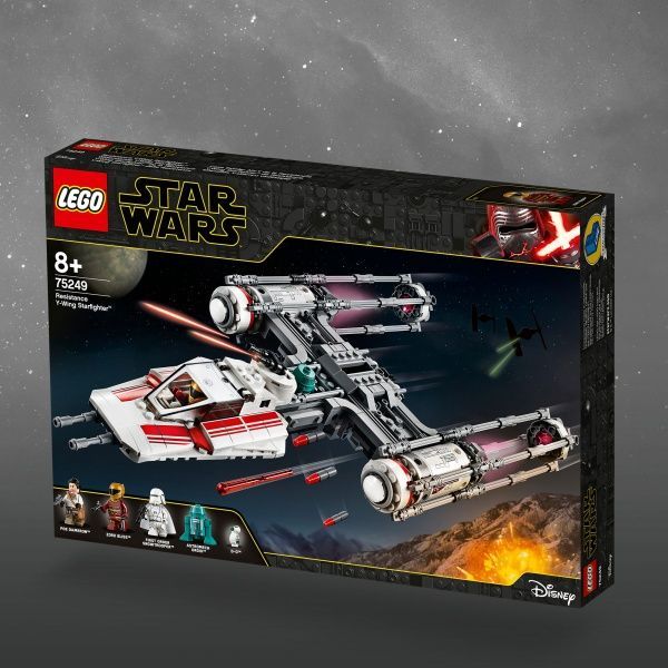 Конструктор LEGO Star Wars Истребитель сопротивления Y-Wing Starfighter 75249