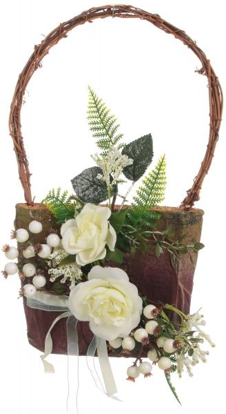 Декорация Весенняя в корзине 31х20 см 17S3012K
