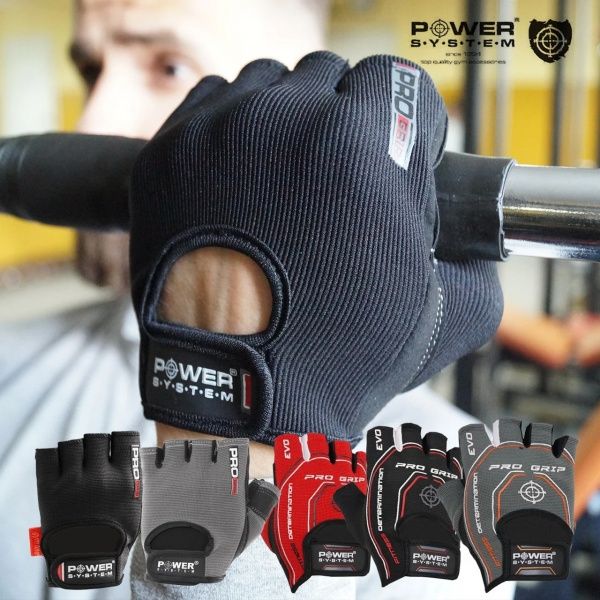 Перчатки для фитнеса Power System 2250 Black р. L 