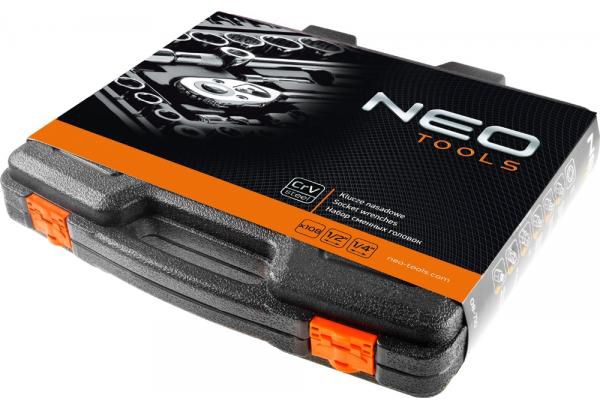 Набір головок 1/2, 1/4 NEO tools 108 шт. 08-666