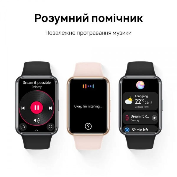 Смарт-годинник Huawei Watch Fit 2 midnight black (55028894)