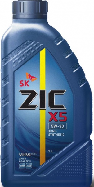Моторное масло ZIC X5 5W-30 1 л (132621)