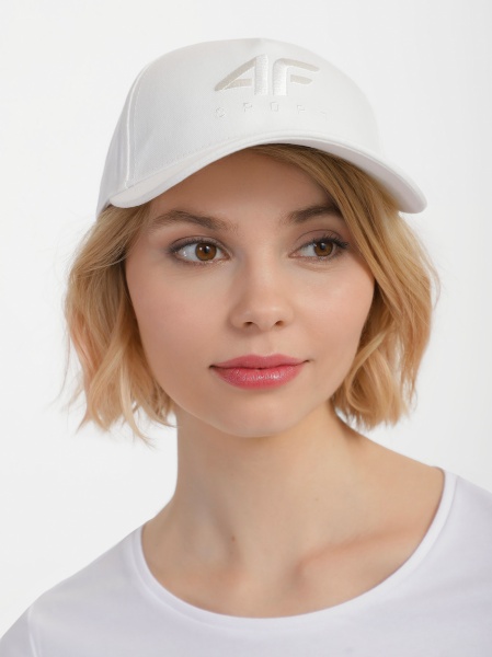 Кепка 4F 4FSS23ACABF116-12S M білий