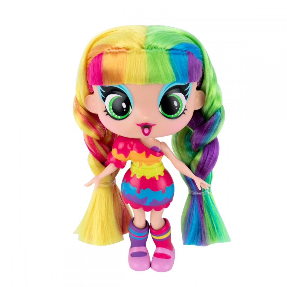 Игровой набор Decora Girlz с куклой Дизайнерский магазин наклеек D1009
