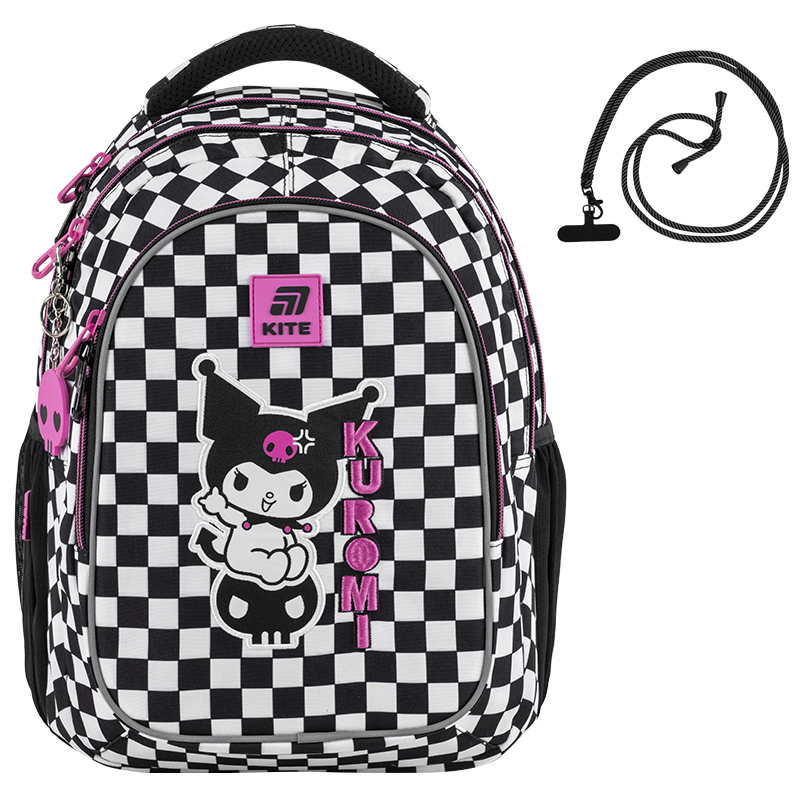 Рюкзак KITE Education teens Kuromi HK25-8001M