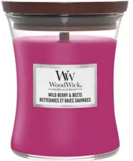 Свеча ароматическая Woodwick Mini Wild Berry & Beets 85 г 