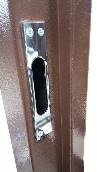 Двері вхідні Булат Престиж 156 венге горизонт темний 2050x850мм ліві