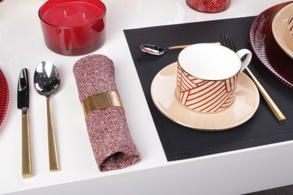 Сервиз столово-чайный Lina Beige 30 предметов на 6 персон Fiora