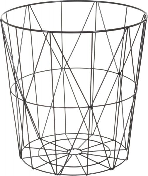 Стол-корзина Сканди Concrete 29,5х29,5х34 см 