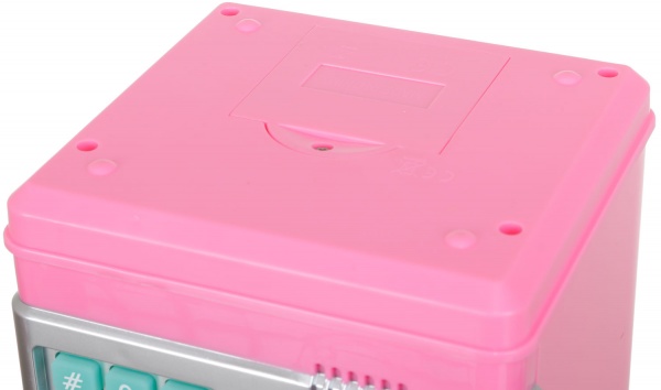 Сейф-скарбничка електронний дитячий стандарт рожевий OTE0648259/pink