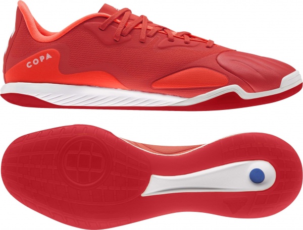 Футзальная обувь Adidas COPA SENSE.1 IN SALA FY6205 р.UK 7 красный