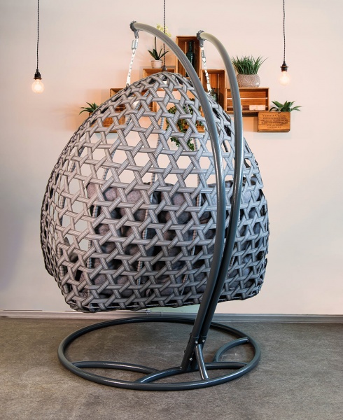 Кресло-кокон Украинские конструкции Мишель полосатая