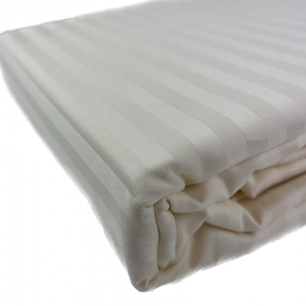 Комплект постільної білизни Stripe 2.0 бежевий SoundSleep 