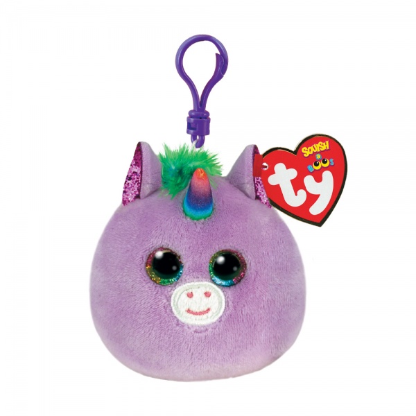 М'яка іграшка TY SQUISH-A-BOOS Єдиноріг ROSETTE 12 см різнокольоровий 39569
