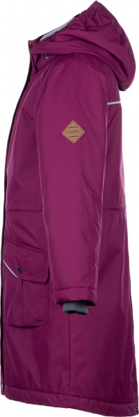 Куртка-парка для дівчинки HUPPA Mooni р.152 бордовий 17850010-80034-152 