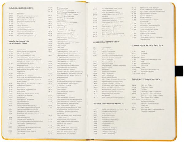 Еженедельник 2020 Partner Strong 8505-20-08-a жовтий Axent 42811 