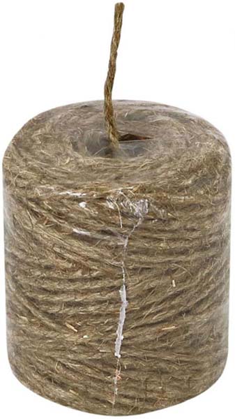 Шпагат лляний Радосвіт 1.5 мм 65 м сіро-зелений