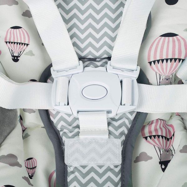 Кресло-каталка Kinderkraft Flo розовое KKBFLOPINK0000