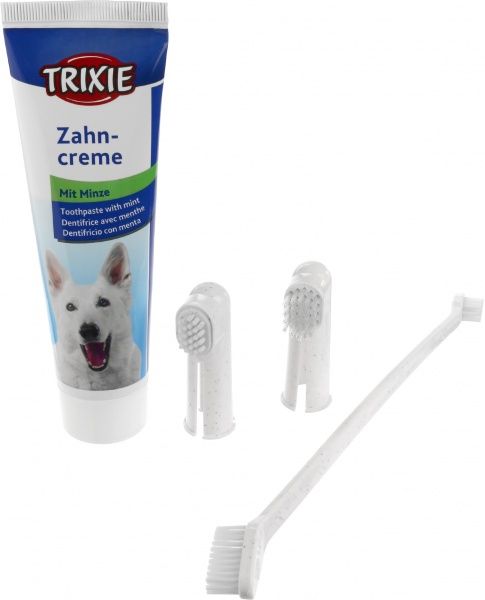 Набор TRIXIE Зубная паста с щеткой 2561