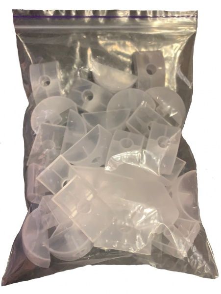 Підставка для профільованого листа Хвиля 30 шт хвиля прозорий