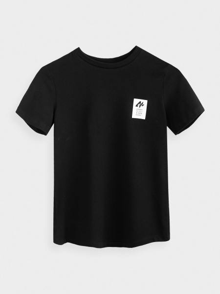 Футболка 4F J4Z20-JTSM201A-20S р.128 черный