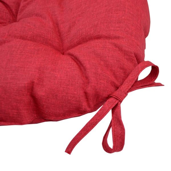 Подушка на стул РОУЗ Красная La Nuit