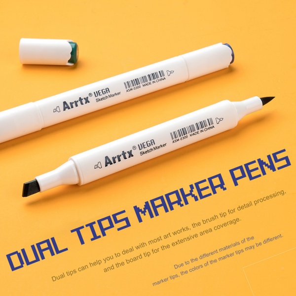 Набор маркеров Arrtx спиртовых Vega ASM-0380A 80 цветов + сумка LC302260 