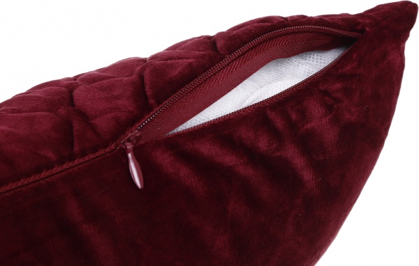 Подушка декоративна Nadia 45x45 см бордовий La Nuit 