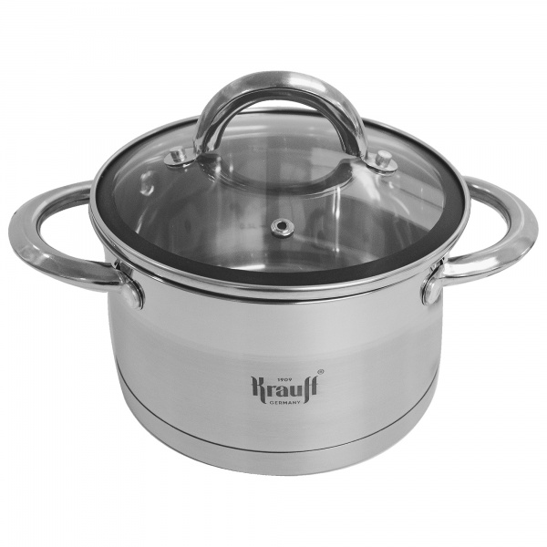 Каструля з кришкою Grand Chef 1,9 л 16 см 26-238-061 Krauff
