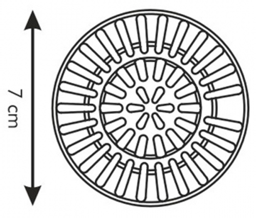 Фильтр для раковины Presto d7 cm 115212 Tescoma