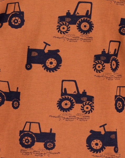 Світшот для хлопчика Blue Seven трактор р.80 коричневий 977603 X * 98 