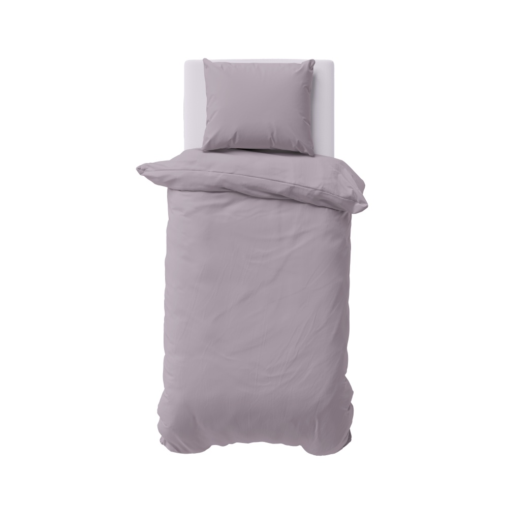 Комплект постільної білизни Mono 1.5 тауп Luna
