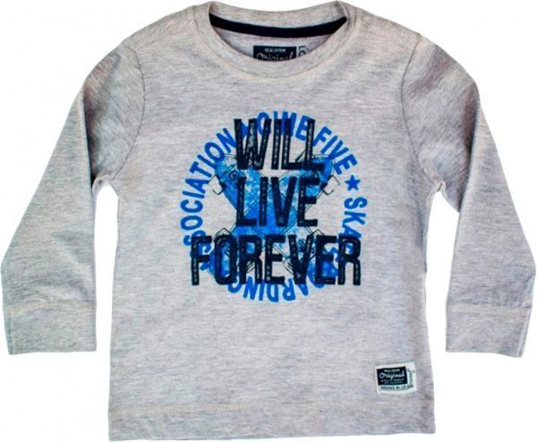 Футболка LOSAN р.98 сірий 1358 